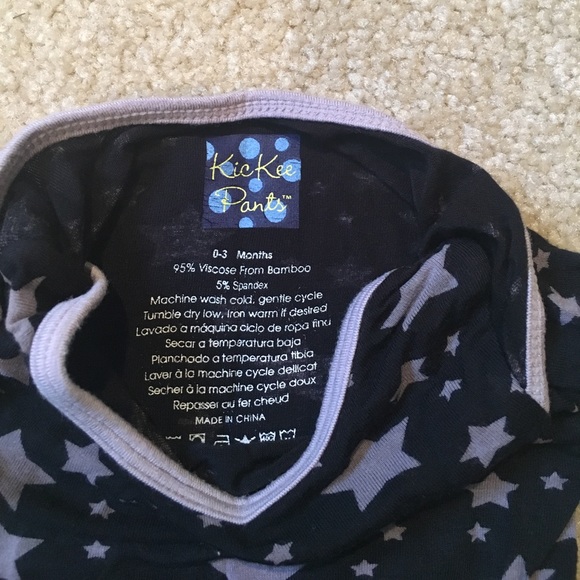 Kickee Pants 0-3 Months Long-Sleeve Onesie - Picture 2 of 2